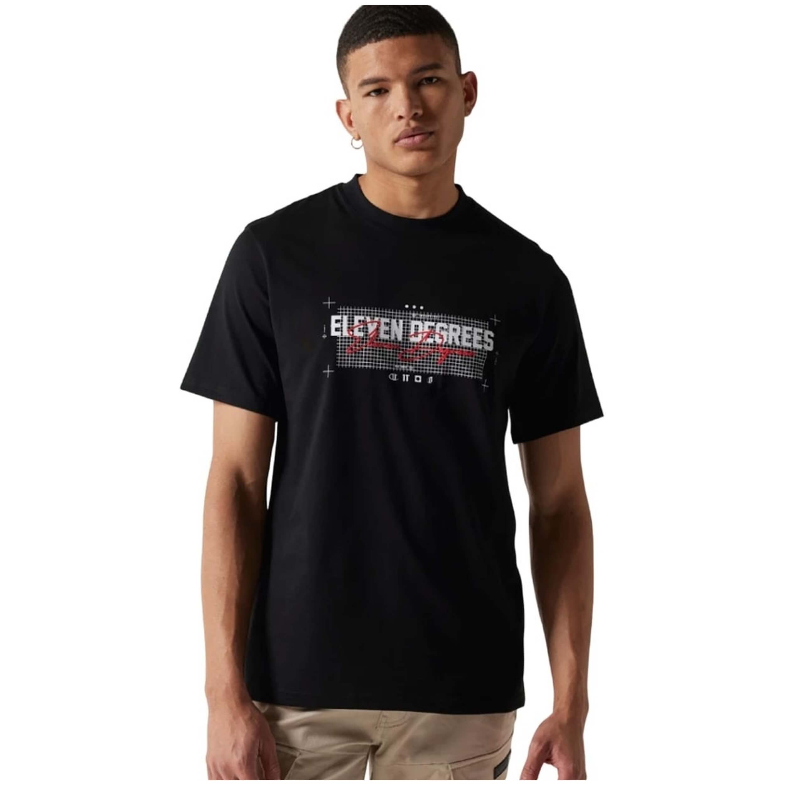 Camiseta De Manga Corta 11 Degrees Streetwear Graphic -