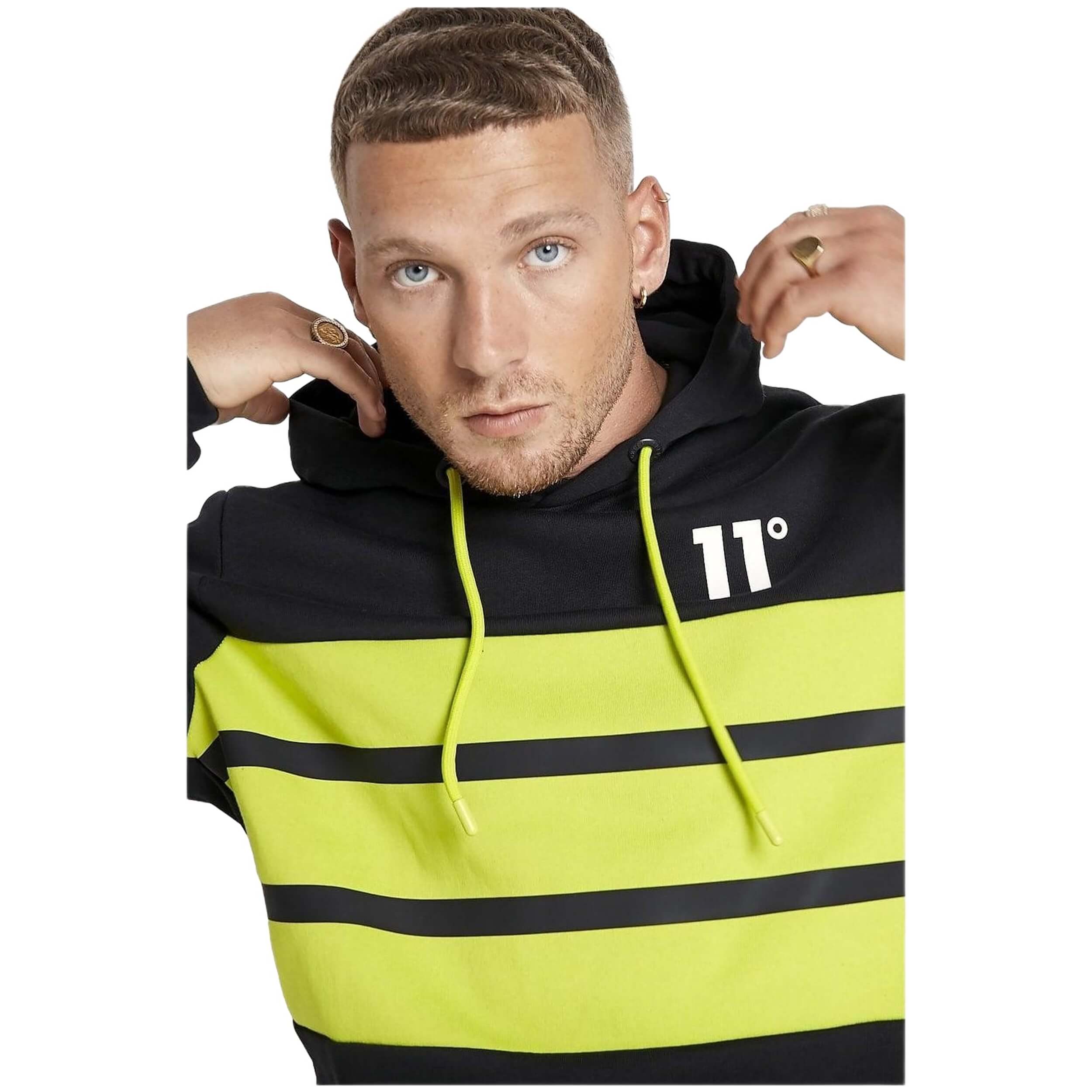 Sudadera Con Capucha 11 Degrees Contrast - -