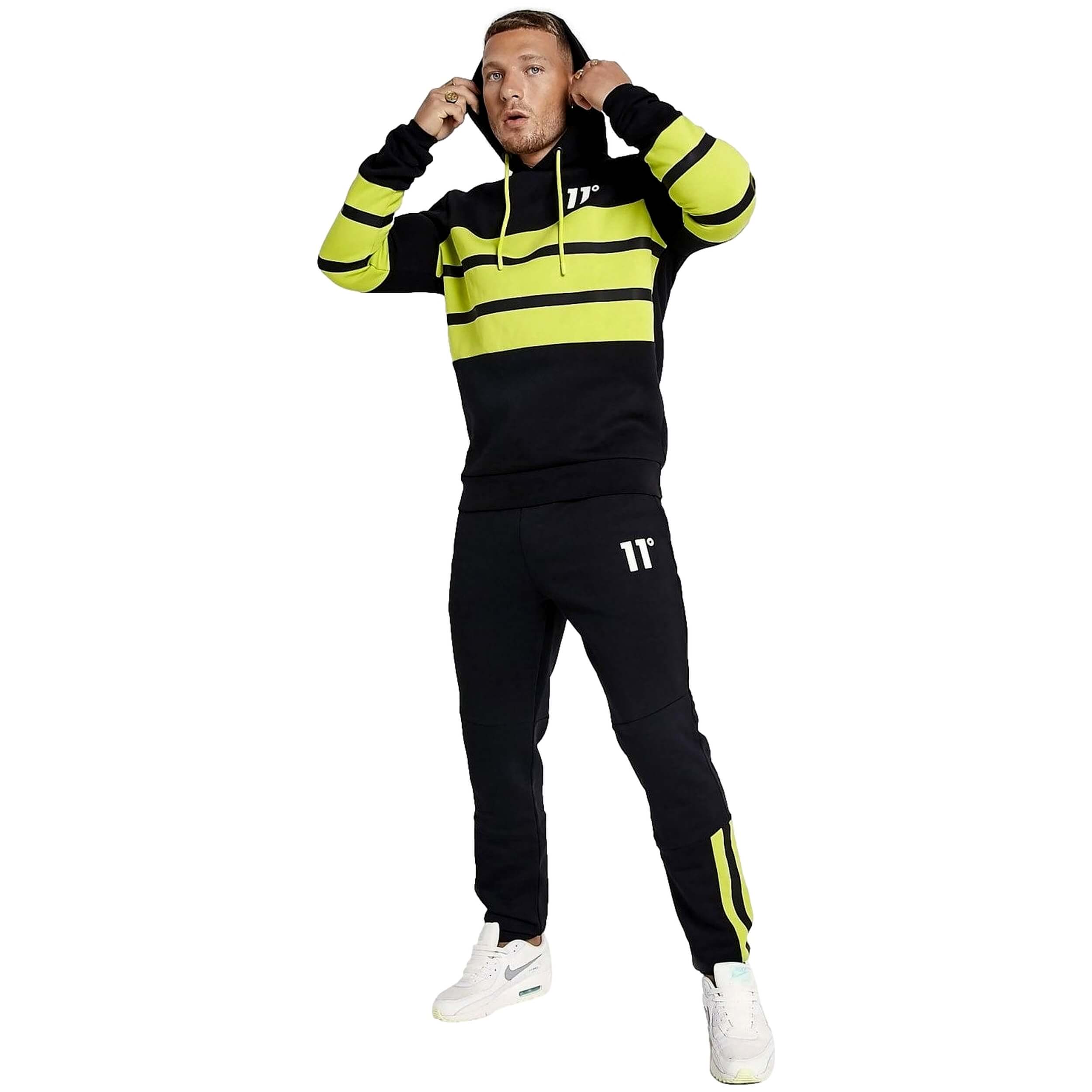 Sudadera Con Capucha 11 Degrees Contrast - -