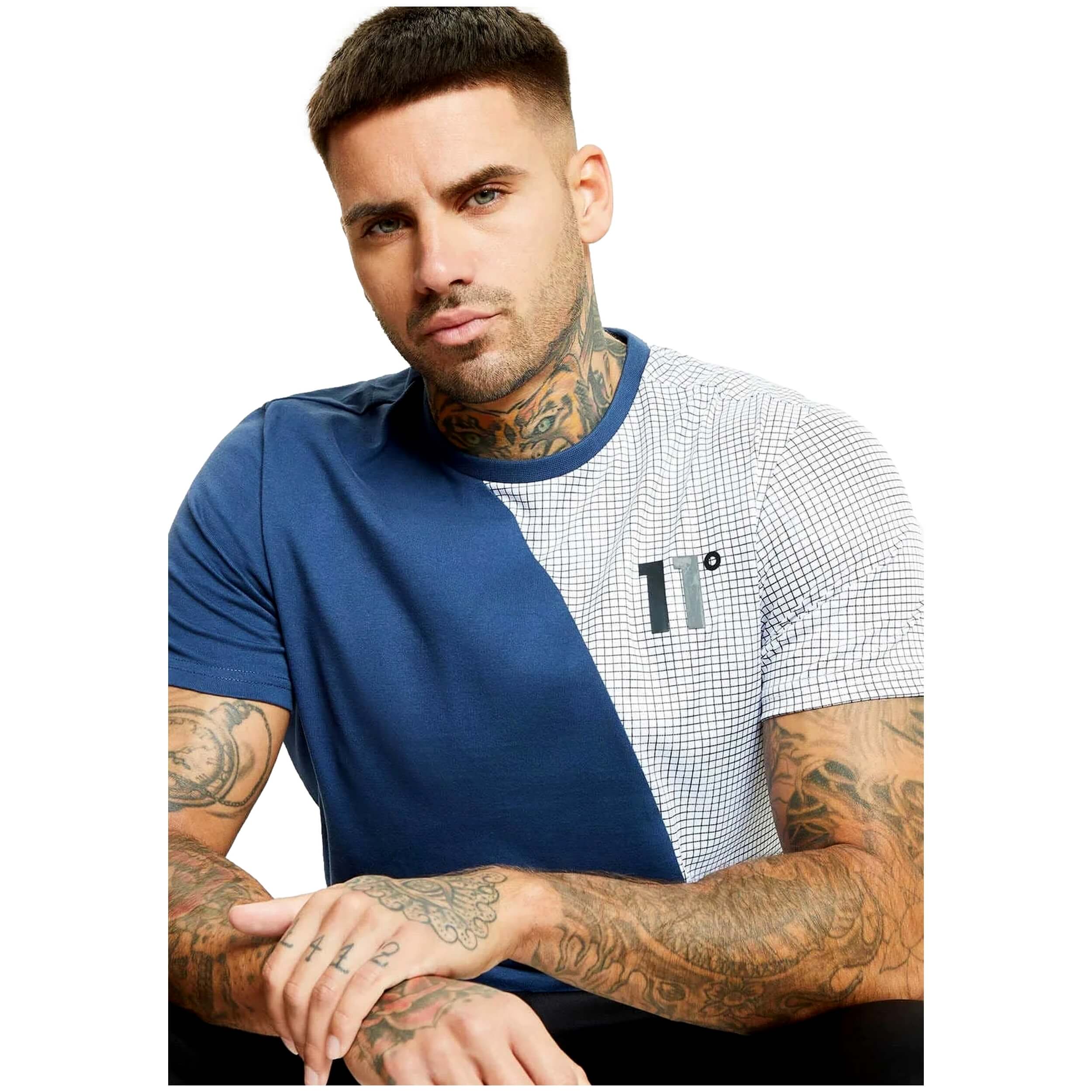 Camiseta De Manga Corta 11 Degrees Mixed Fabric - - Insignia