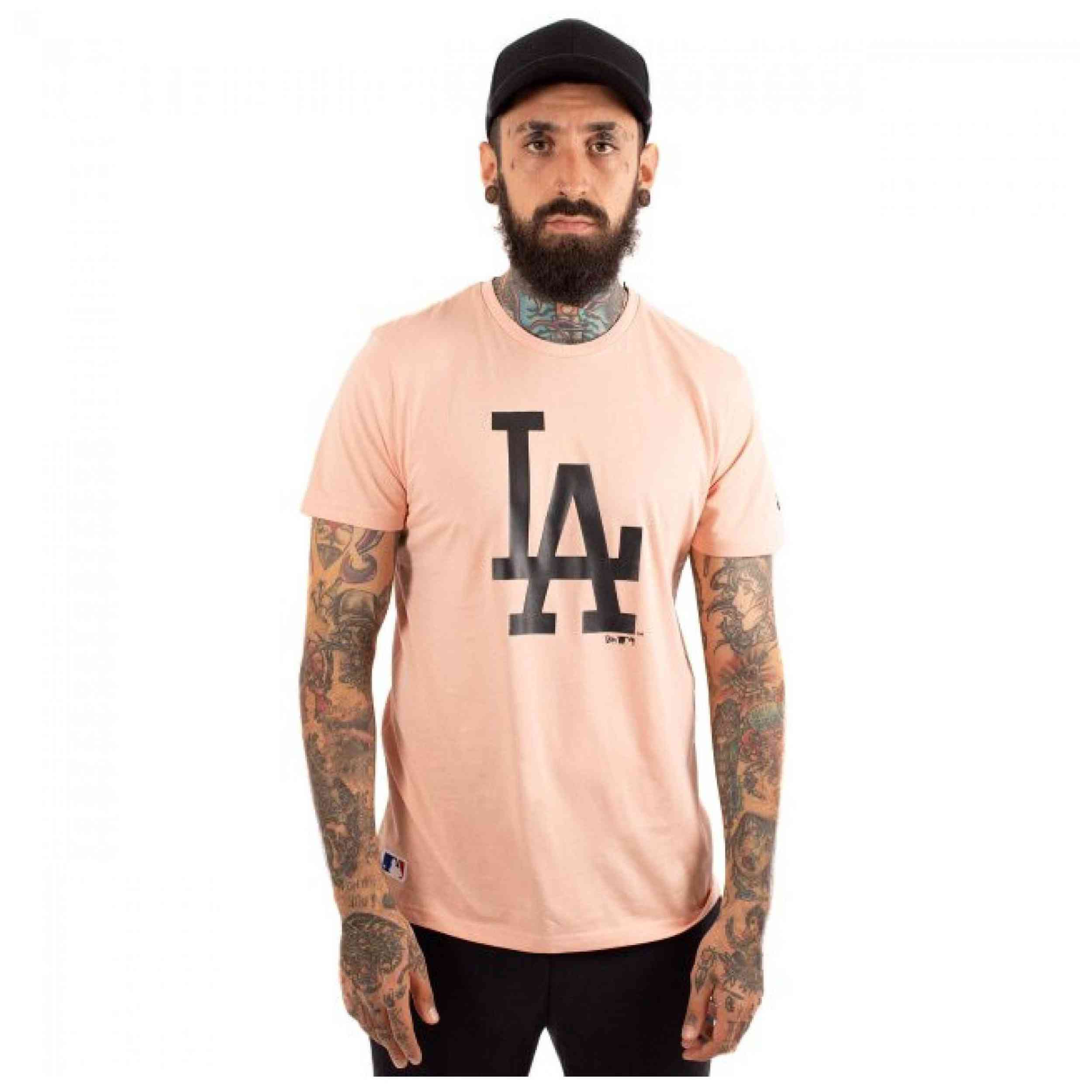 Camiseta De Manga Corta New Era Los Angeles Dodgers