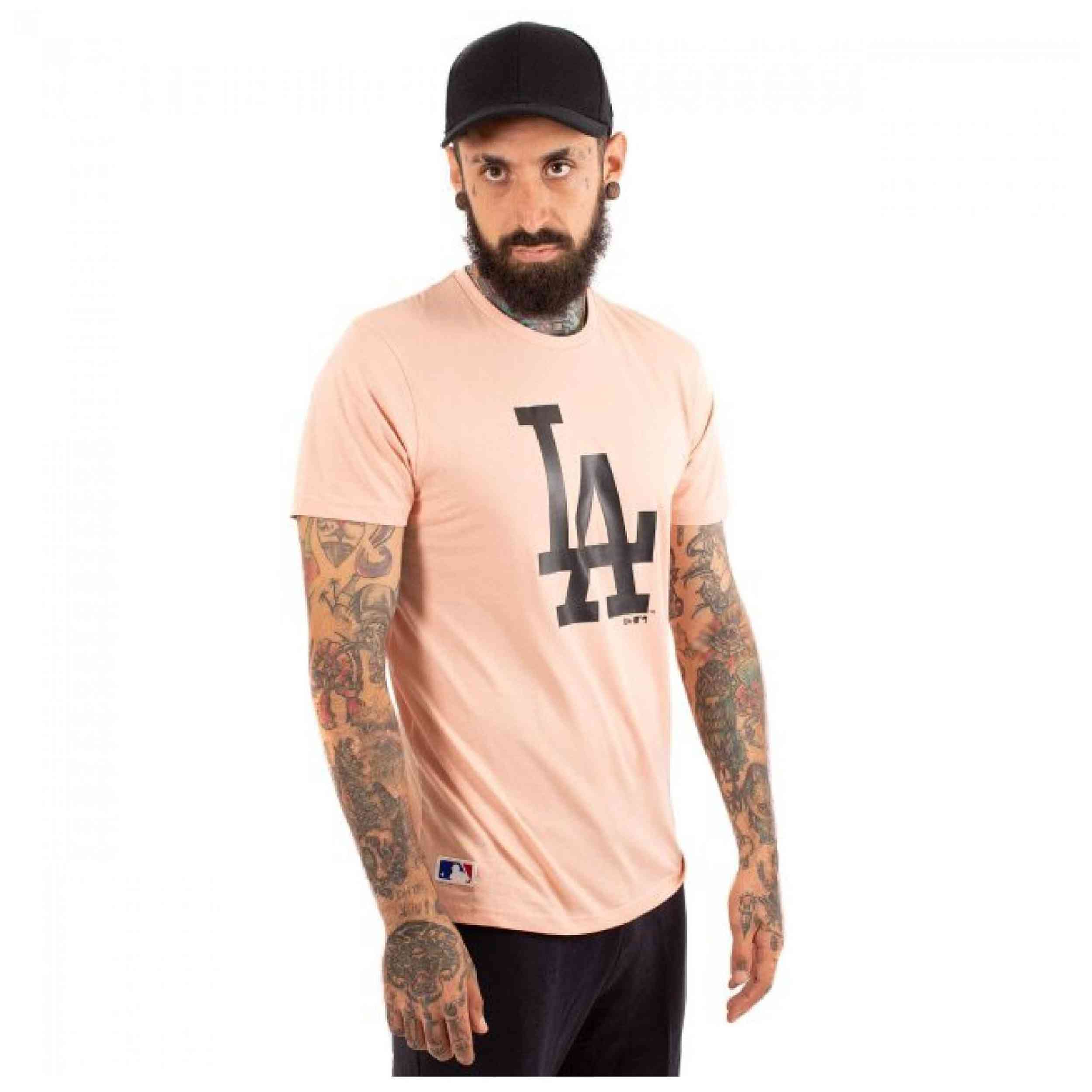 Camiseta De Manga Corta New Era Los Angeles Dodgers
