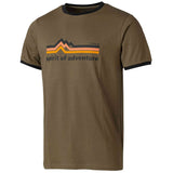 Camiseta De Manga Corta Ternua Camiseta Ternua Aput Regenerative Manga Corta Verde Caña Oscuro