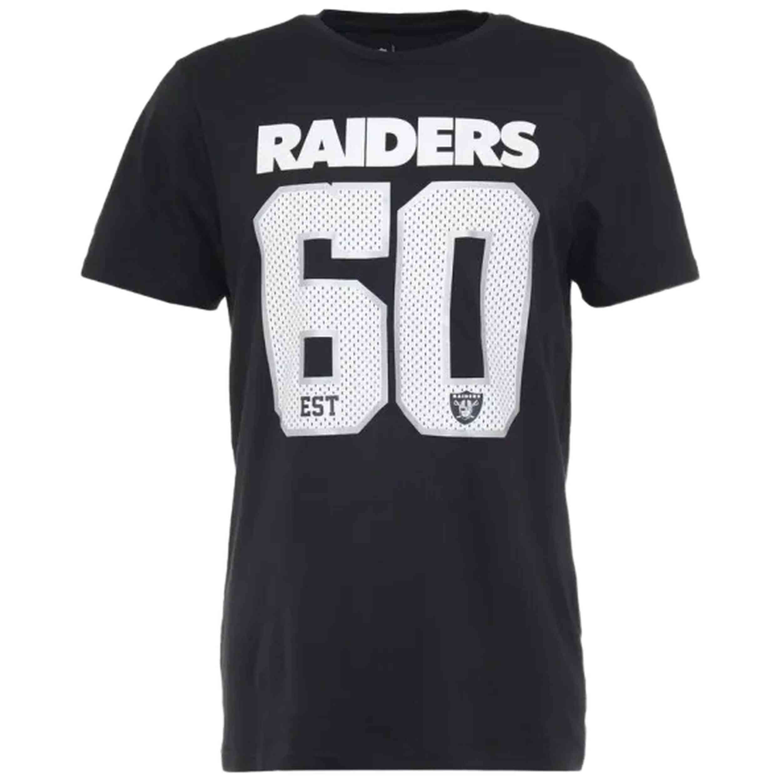 Camiseta De Manga Corta New Era Nfl Oakland Raiders