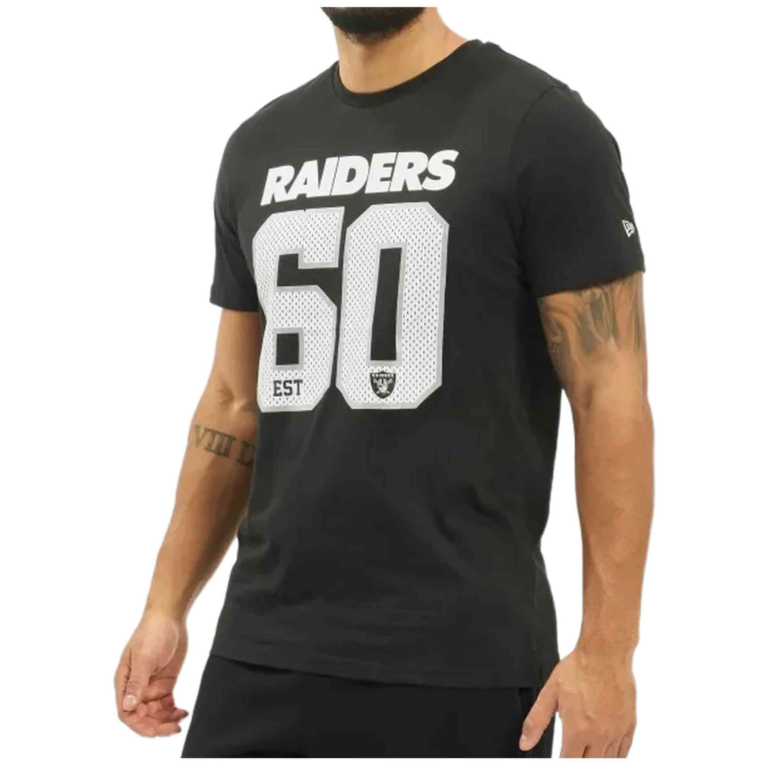 Camiseta De Manga Corta New Era Nfl Oakland Raiders