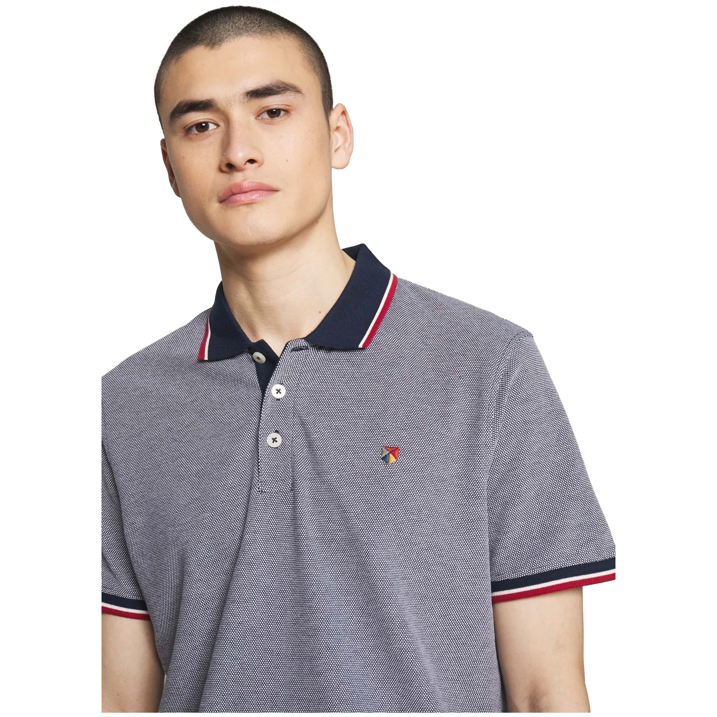 Jack&amp;Jones Plain Short-Sleeved Polo