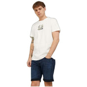 Camiseta De Manga Corta Jack&Jones 12213315-White-Std