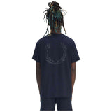 Camiseta De Manga Corta Fred Perry