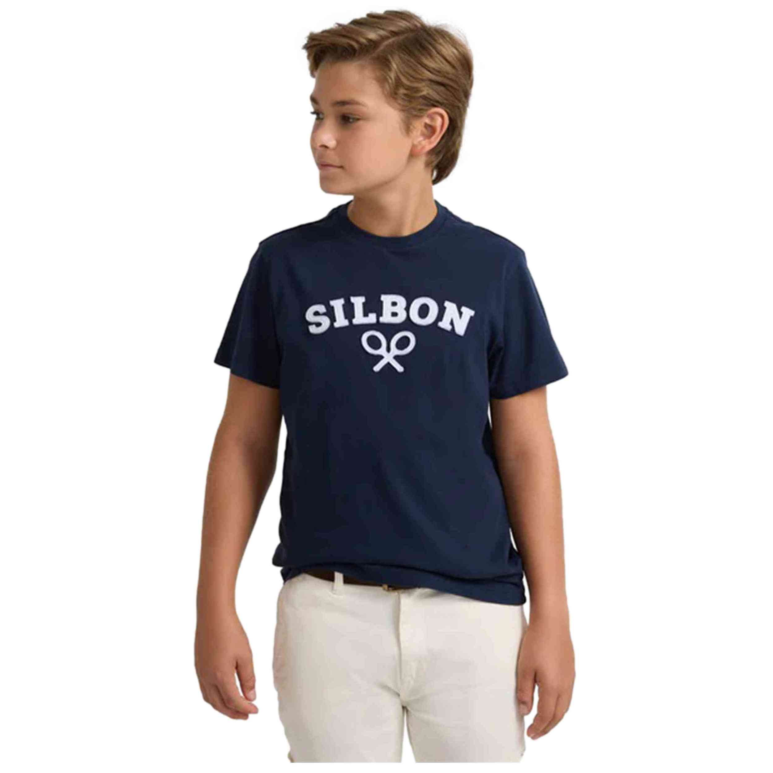 Camiseta De Manga Corta Silbon 124575