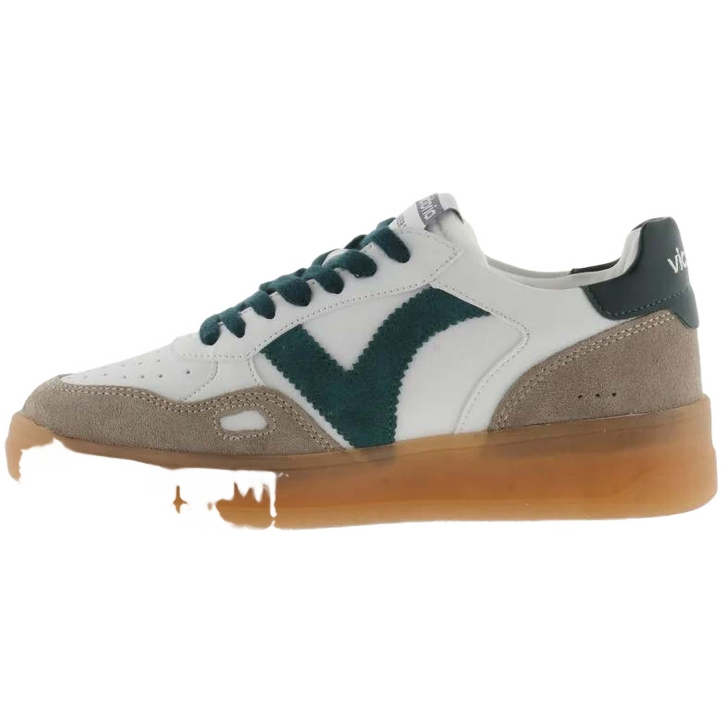 Victoria Seoul Sneakers in Leather Effect &amp; Suede