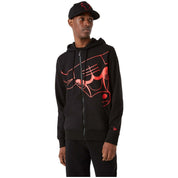 Sudadera Con Capucha New Era Nba Enlarged Logo Zf Hoody Chibulls