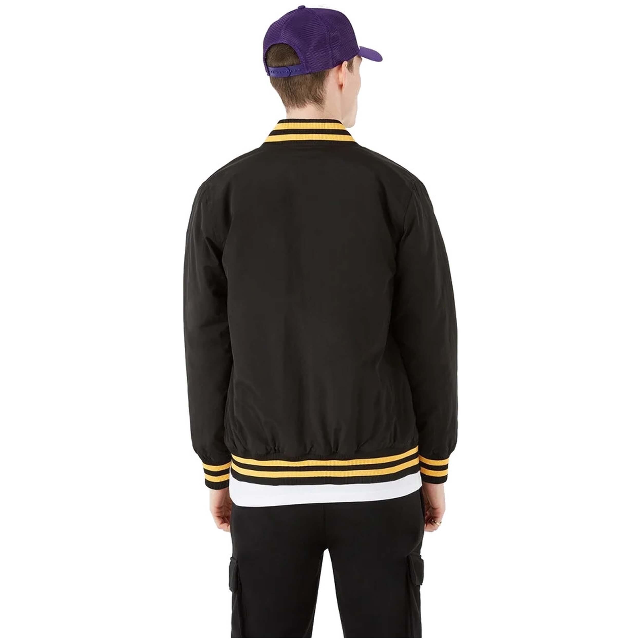 Chaqueta New Era Nba Panel La Lakers Bomber