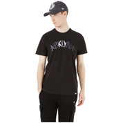 Camiseta De Manga Corta New Era Nba Brooklyn Nets Throwback Graphic