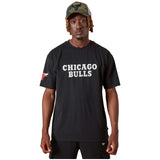 New Era NBA Chicago Bulls Wordmark Logo Short-Sleeve T-Shirt