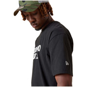 Camiseta De Manga Corta New Era Nba Chicago Bulls Wordmark Logo