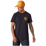 Camiseta De Manga Corta New Era  negro