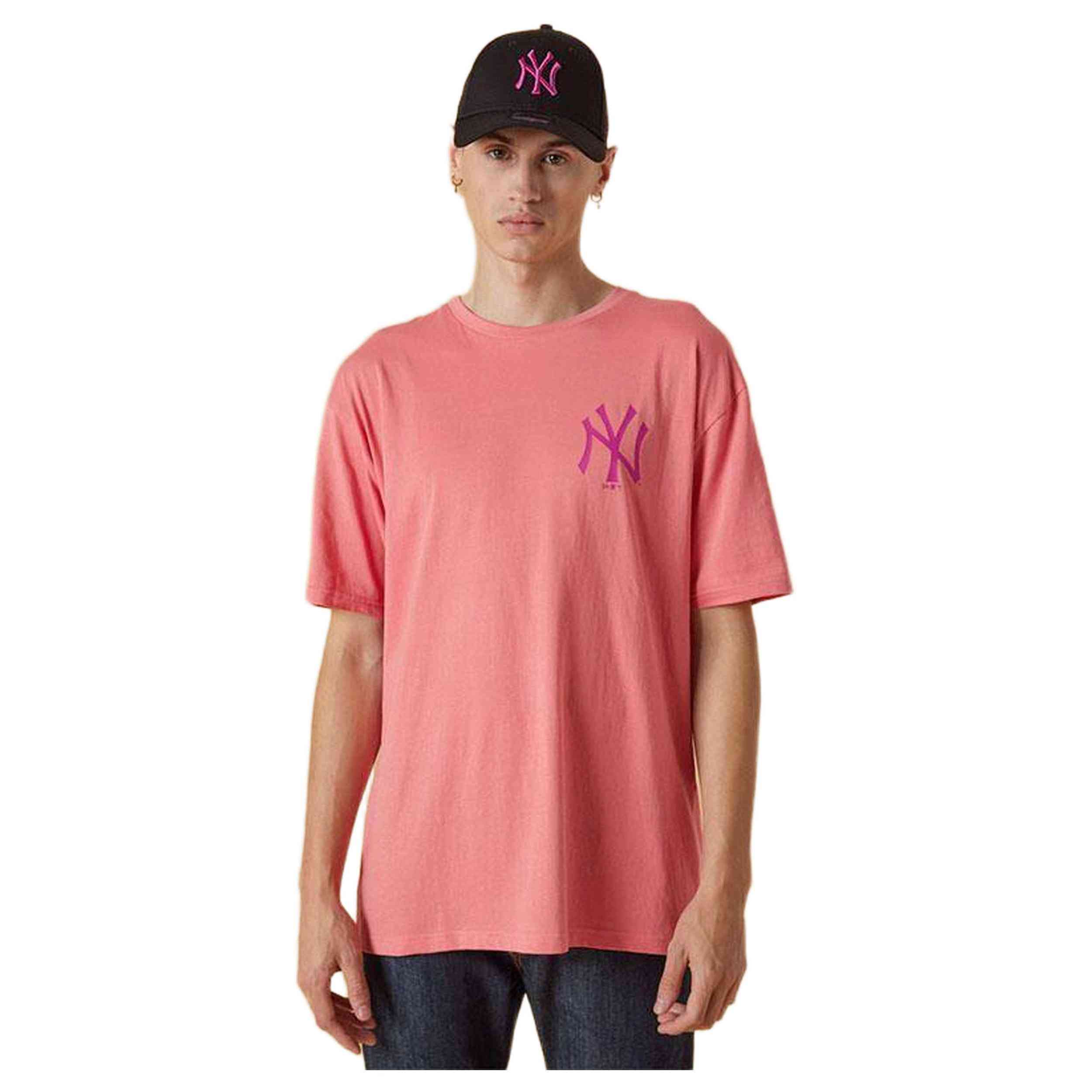 Camiseta De Manga Corta New Era Oversized New York Yankees