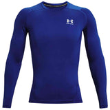 Camiseta De Manga Larga Under Armour Heatgear Armour "Royal/White"