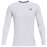 Camiseta De Manga Larga Under Armour Coldgear Fitted "White/Black"
