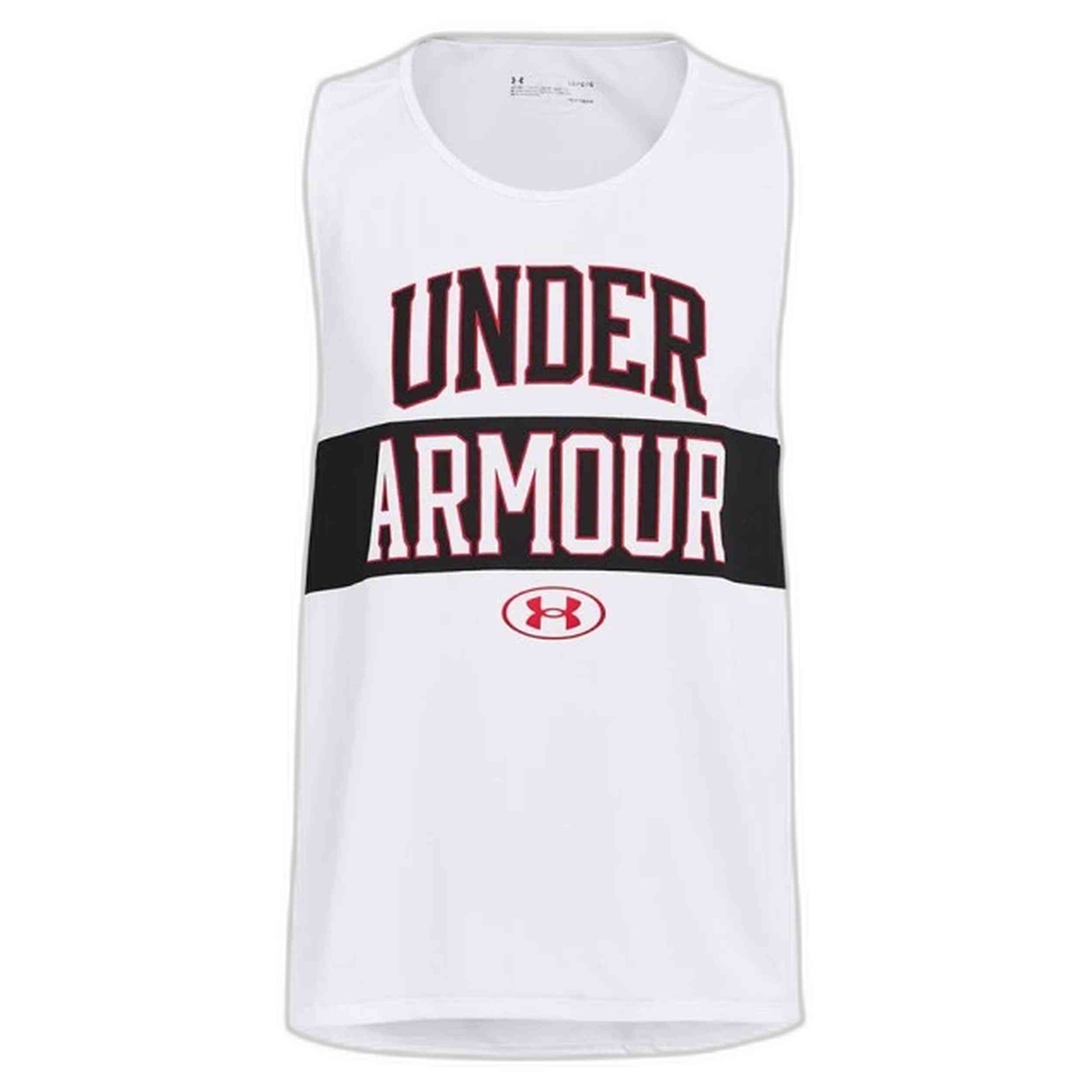 Camiseta De Tirantes Under Armour Tech 2.0 Signature Tank-Wht