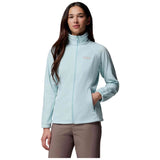 Chaqueta Columbia Forro Polar Columbia Benton Springs Full Zip Azul Celeste Mujer