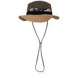 Gorro Bucket Buff Sombrero Buff Explore Booney Marrón Gris Beige