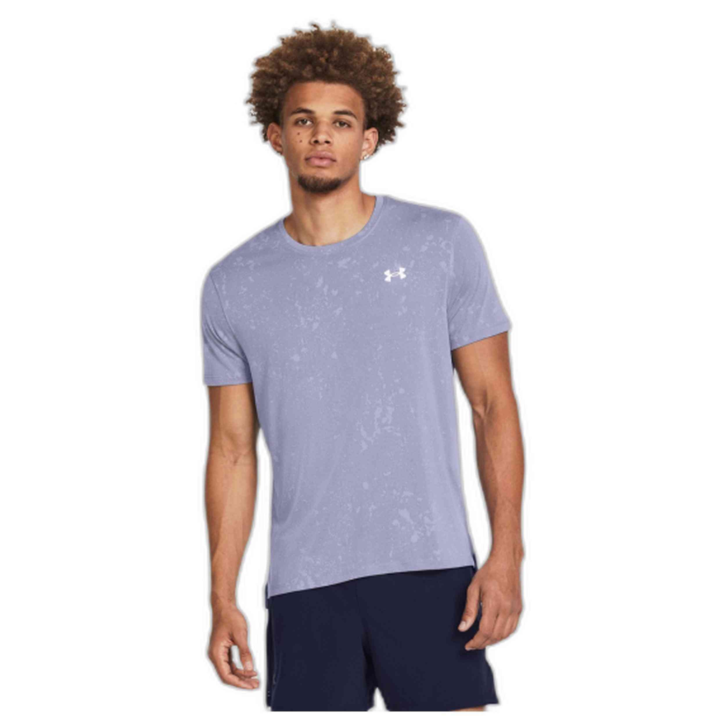 Camiseta De Manga Corta Under Armour Launch Splatter