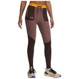Leggings Under Armour Ua Launch Trail "Marrón Naranja"