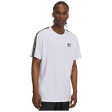 Camiseta De Manga Corta Under Armour Ua Icon Heavyweight Taping "White / Black"