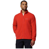 Chaqueta Columbia Forro Polar Columbia Fast Trek Ii Full Zip Rojo Brillante