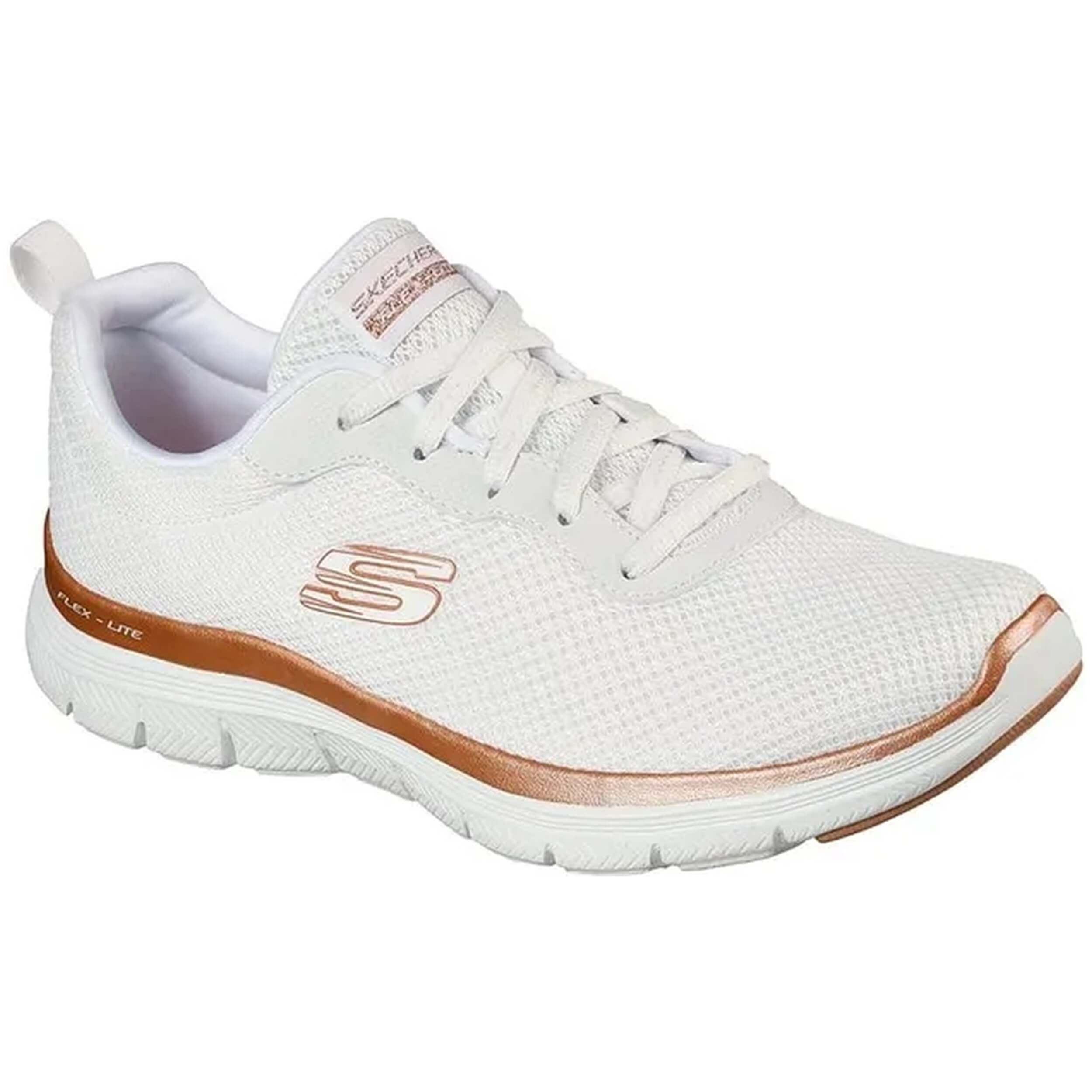 Skechers Mesh Lace-Up Sneakers