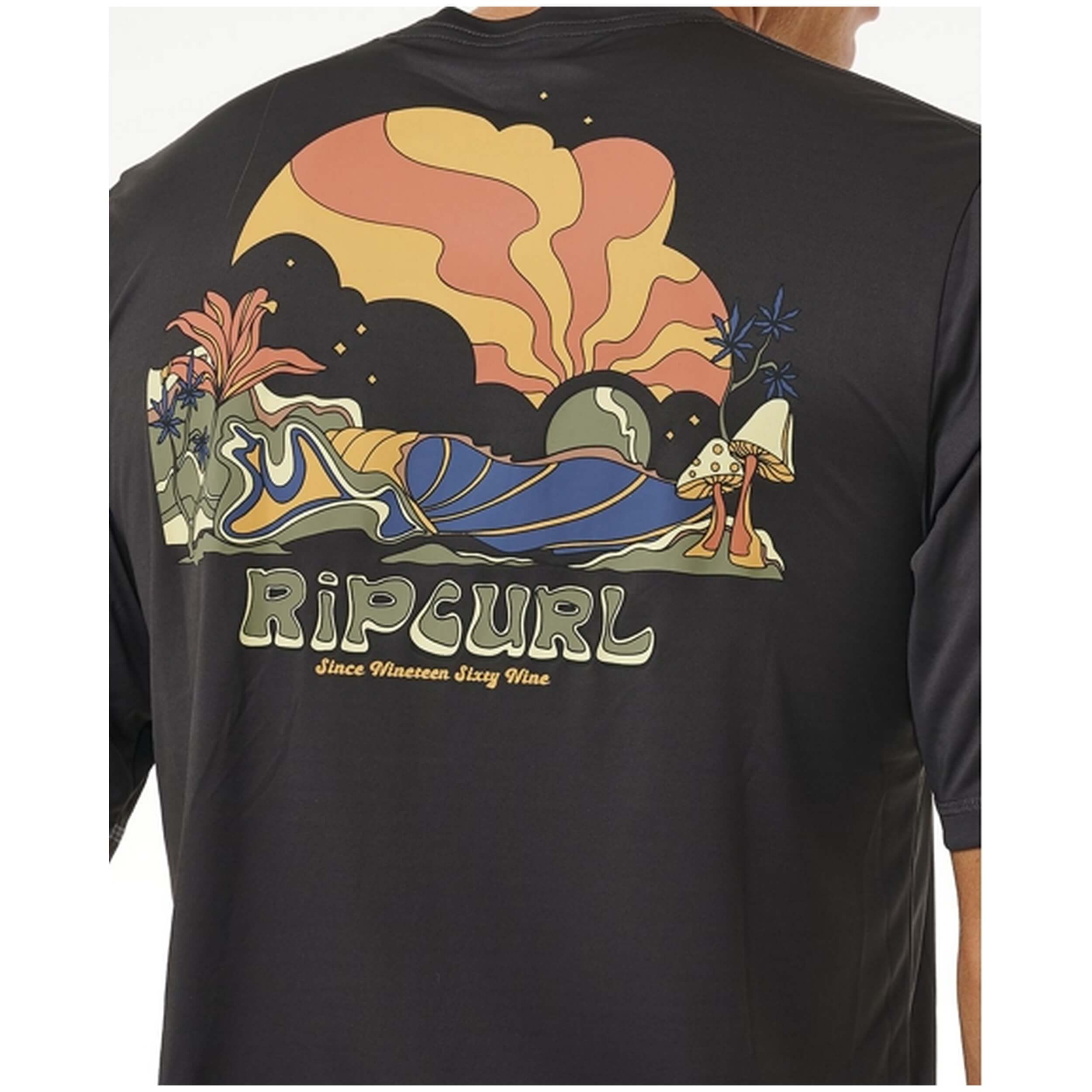 Camiseta De Manga Corta Rip Curl Mason Pipe Surflite Upf