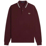 Polo De Manga Larga Fred Perry M3636 "Burdeos"