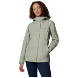 Chaqueta Columbia Chaqueta Con Capucha Columbia Arcadia Ii Verde Claro Mujer