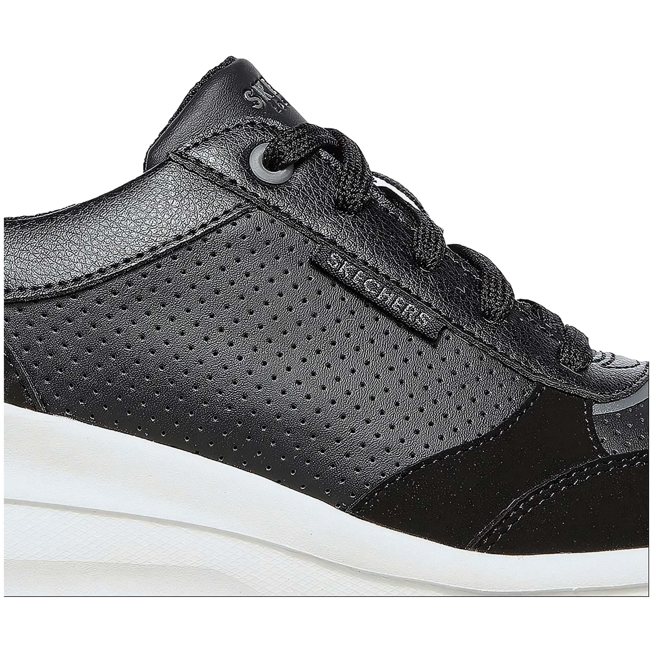 Skechers Perforated Duraleather Sneakers