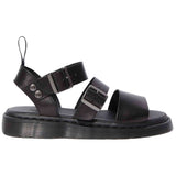 Sandalias Dr. Martens Dr. Martens Gryphon Brando Leather Black Women'S Sandals