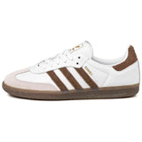 Zapatillas Adidas Originals Samba Og "White / Brown"