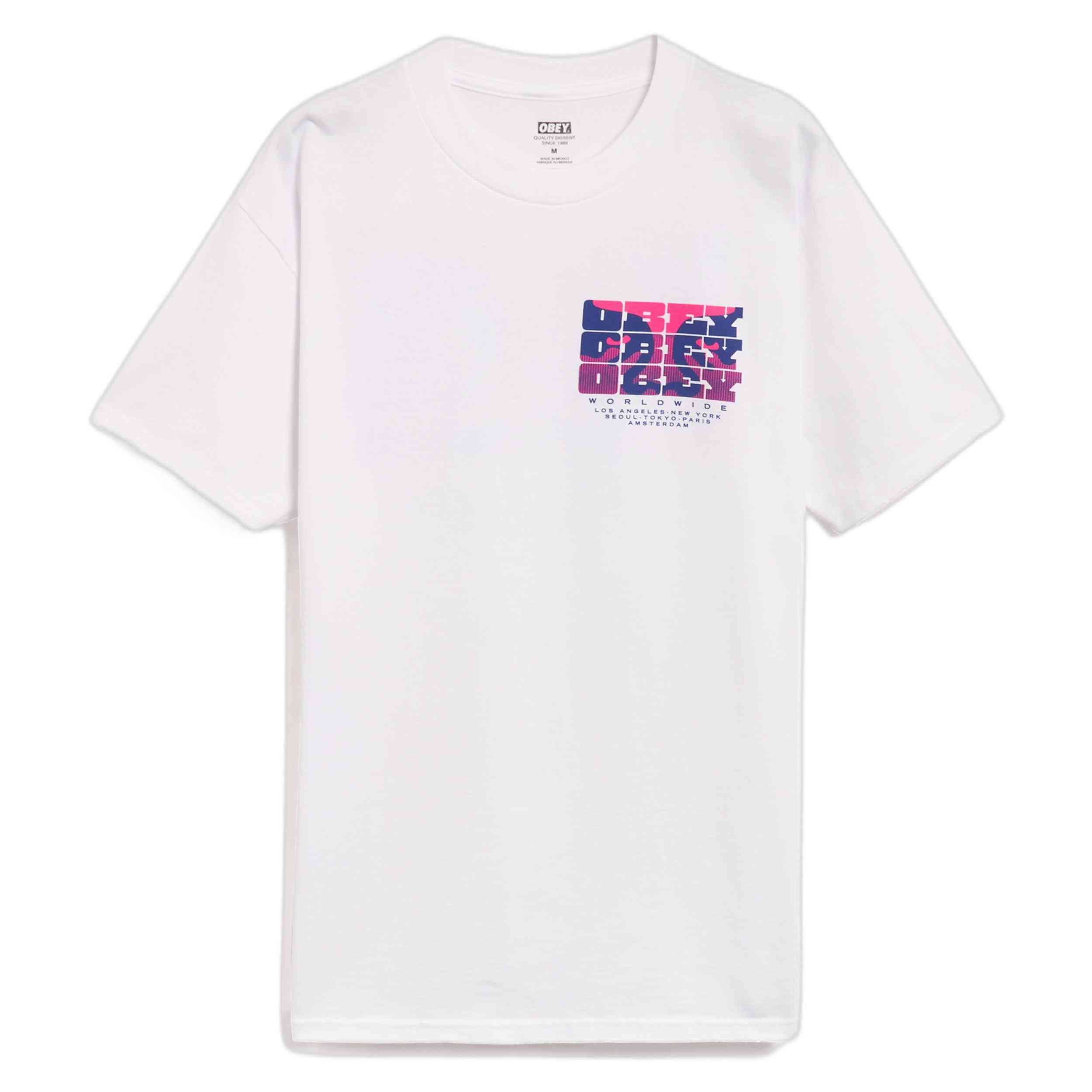 Camiseta De Manga Corta Obey Brick By Brick