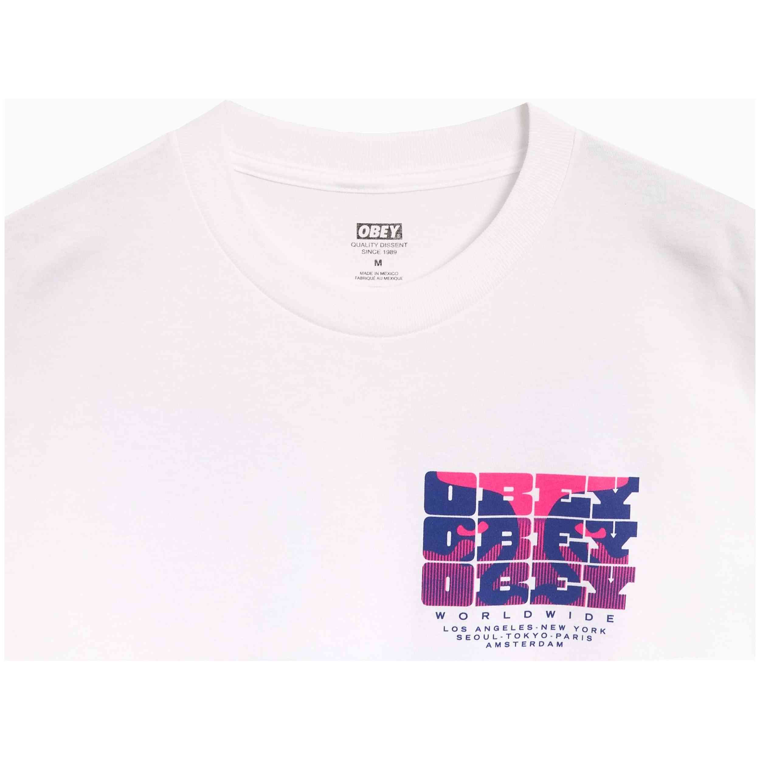 Camiseta De Manga Corta Obey Brick By Brick
