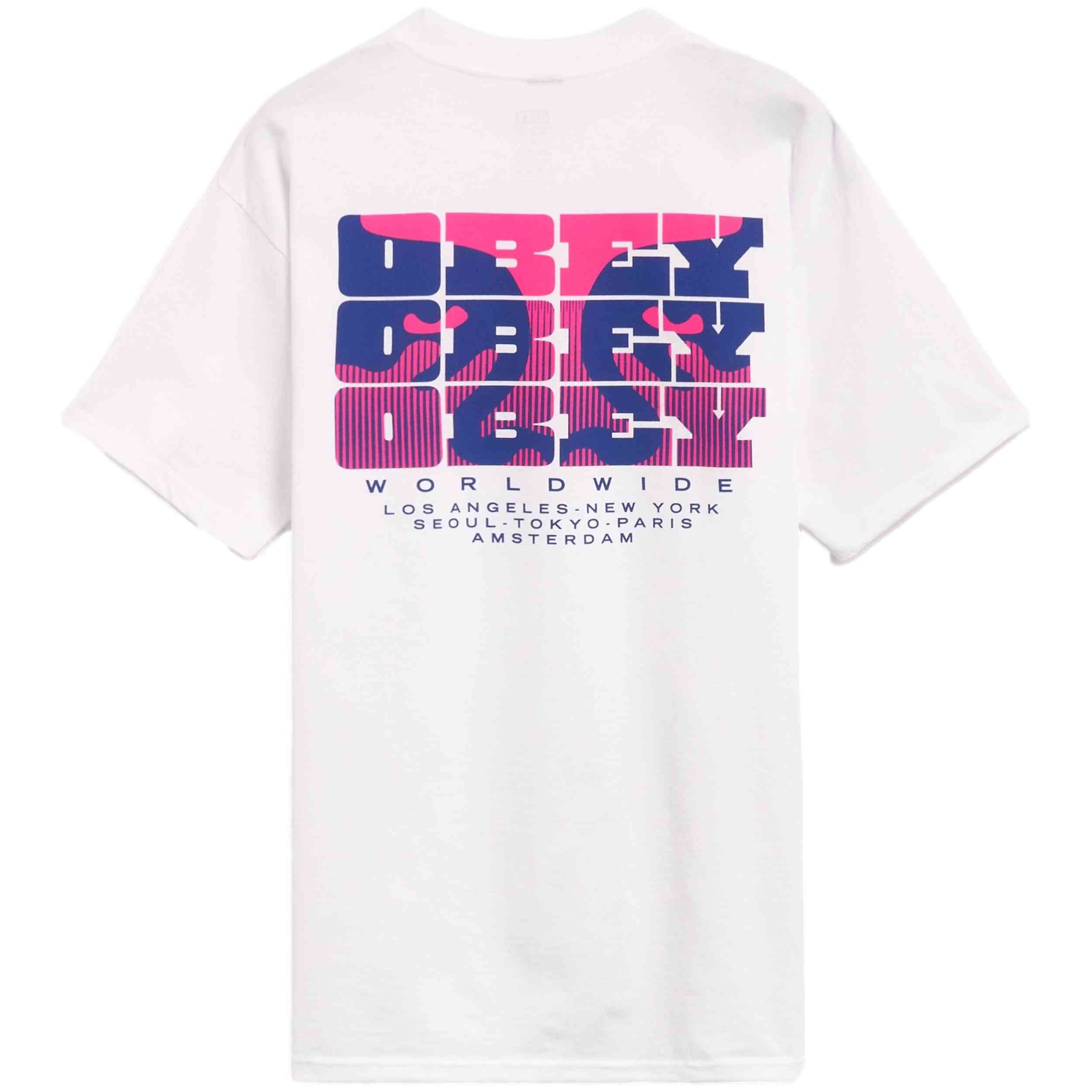 Camiseta De Manga Corta Obey Brick By Brick