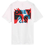 Camiseta De Manga Corta Obey Torn Posters Icon
