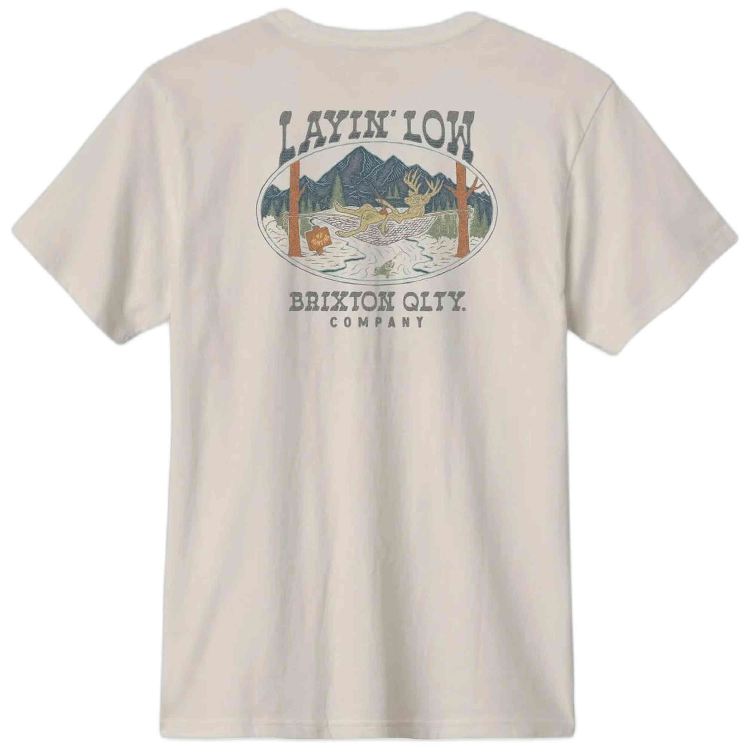 Camiseta De Manga Corta Brixton Layin Low