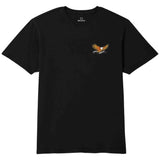 Camiseta De Manga Corta Brixton Blazing Standard "Black Worn Wash"