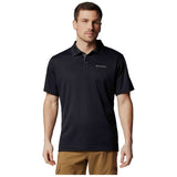 Polo De Manga Corta Columbia Polo Columbia Utilizer Manga Corta Negro Puro
