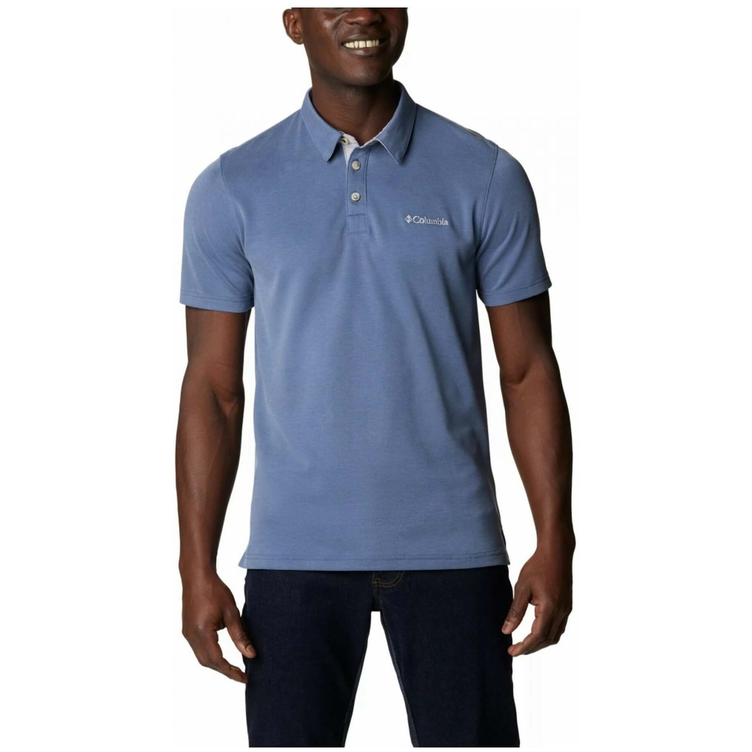 Columbia Nelson Point Short Sleeve Polo