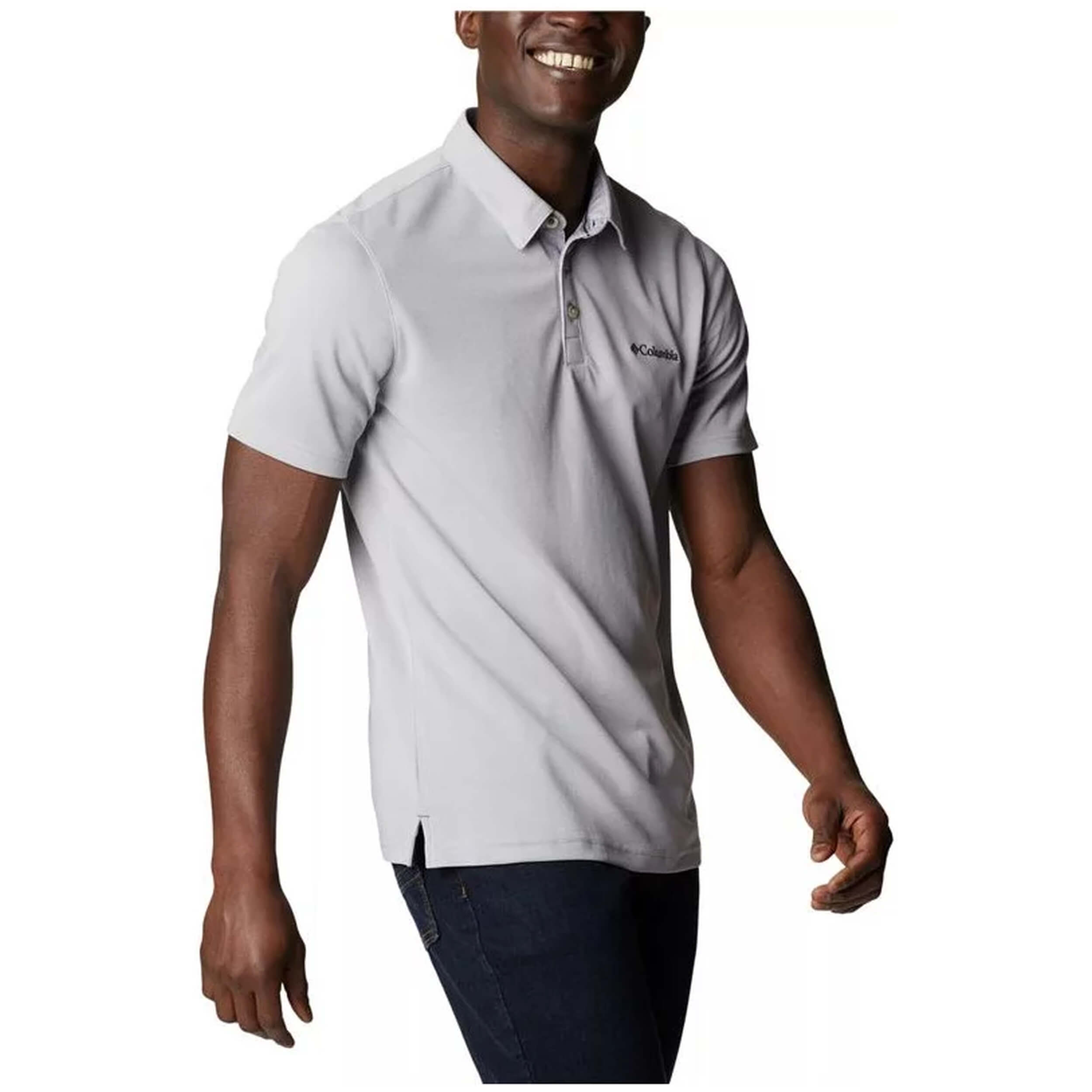 Polo De Manga Corta Columbia Nelson Point