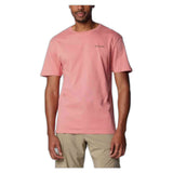 Camiseta De Manga Corta Columbia  rosa