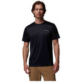 Camiseta De Manga Corta Columbia Camiseta Columbia Hike Crew Manga Corta Negro Puro