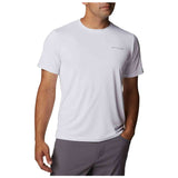 Camiseta De Manga Corta Columbia Camiseta Columbia Hike Crew Manga Corta Blanco