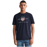 Camiseta De Manga Corta Gant